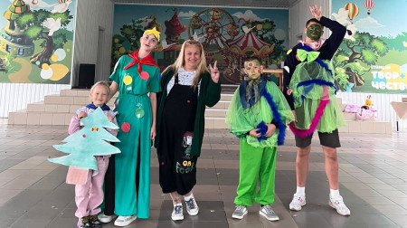 Концерт посвященный открытию третьего сезона в Юном железнодорожнике